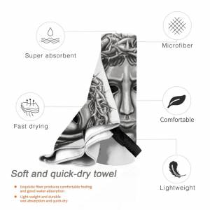 Темные души 2, красивое пляжное полотенце В рыцарском стиле, быстросохнущее качественное полотенце, Темные души 2, стеклянные рыцарские души, Темные Души