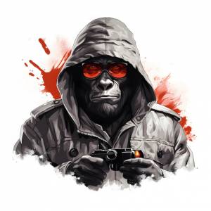 Горилла шпион камуфляж