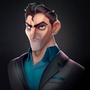 Персонаж из мультфильма Камуфляж и шпионаж