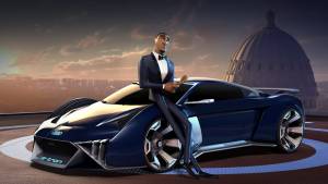 Концепт Audi RSQ e-tron сыграл роль в мультфильме