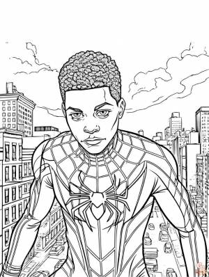 Изучите нашу коллекцию печатных материалов Spiderman Раскраски