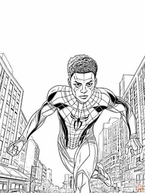 Изучите нашу коллекцию печатных материалов Spiderman Раскраски