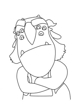 Раскраски Охотники на троллей