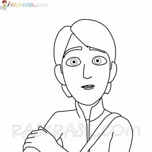 Раскраски из мультсериала Охотники на троллей