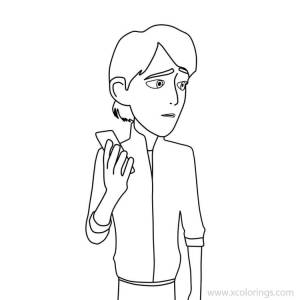 Раскраска охотники на троллей