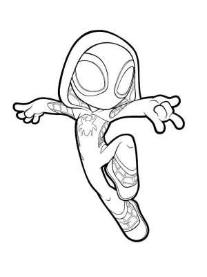 Раскраски Паучок и его удивительные друзья