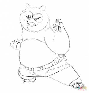 Раскраска Мастер По Пинг