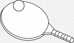 Пинг-понг Paddles amp; Sets Книжка-раскраска, понг с, угол, белый, спорт png