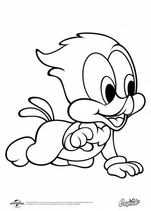 Вуди вудпекер раскраска