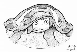 Раскраски Рыбка поньо