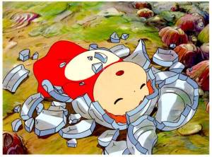 Рыбка Поньо на утесе