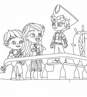 Раскраски Сантьяго и его моря