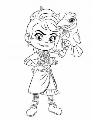 Раскраски Сантьяго и его моря