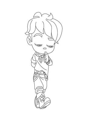 Раскраски Сантьяго и его моря