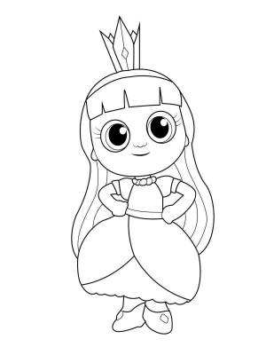 Раскраски Тру и Радужное королевство