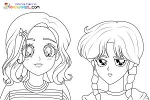 Раскраски Энид Синклер