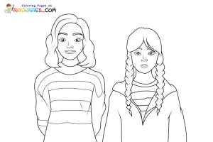 Раскраски Энид Синклер