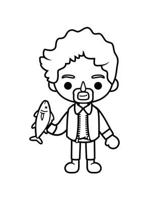 Раскраски Тока Бока