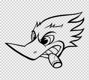 Вуди Дятел Racing Buzz Buzzard Bugs Bunny, другие, разное, белый, млекопитающее png