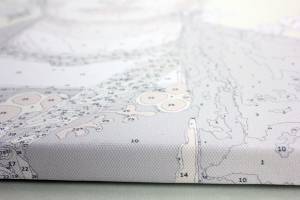 картина по номерам Красиво Красим Дятел Вуди, 100 х 150 см, цены на Мегамаркет