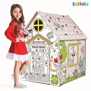 Дом-раскраска из картона «Мой домик» 4062599
