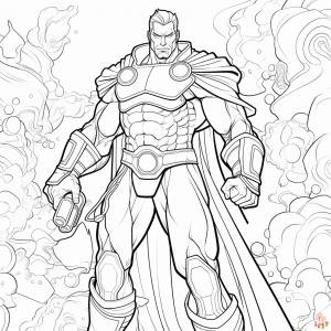 Раскраски Черный Адам для печати  для детей и взрослых