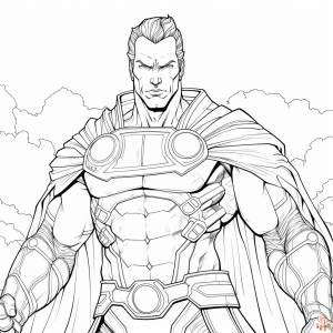 Раскраски Черный Адам для печати  для детей и взрослых