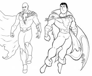 Раскраска адам