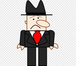 Мультфильм рисунок, черный человек, разное, шляпа, другие png