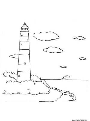 Раскраски Море