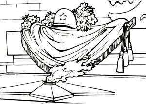 Картинки к дню победы вечный огонь нарисованные