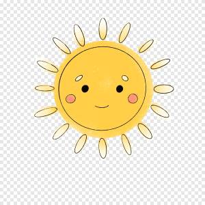 солнце, рисунок, sun graphic, лето, улыбка, тепло, png