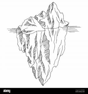 Раскраски Айсберг для детей