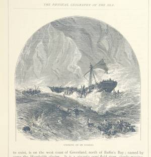 айсберг из Морских картинок, нарисованных ручкой и карандашом