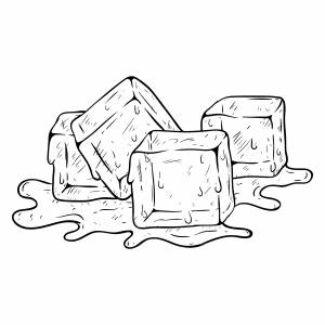 Лед раскраска