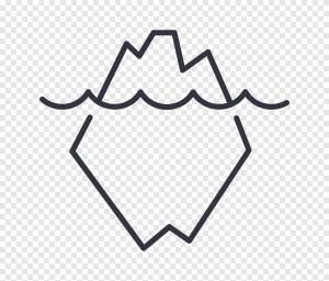 Рисунок Раскраска Айсберг LinkedIn, Айсберг, угол, текст png