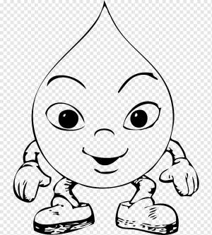 Книжка-раскраска Капля воды, креатив Рождество , белый, ребенок, лицо png