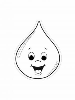 Раскраски Капелька для детей