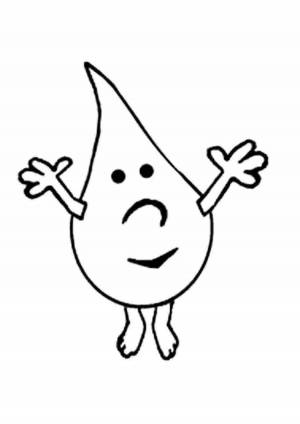 Раскраски Капелька для детей