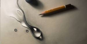 Как рисовать 3Д каплю воды поэтапно