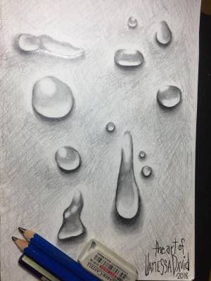 Капля рисунок