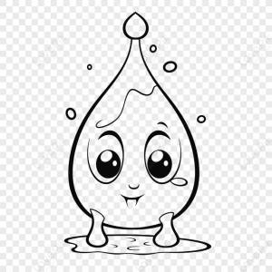 ребенок рисунок капли воды на белом фоне наброски эскиз вектор,голова,рисунок,большой палец изображение_Фото номер 380536431_EPS Формат изображения_ru