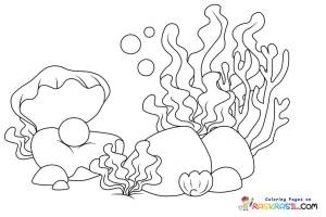 Раскраски Коралловый Риф