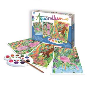 Акварельная раскраска Sentosphere Амазонка