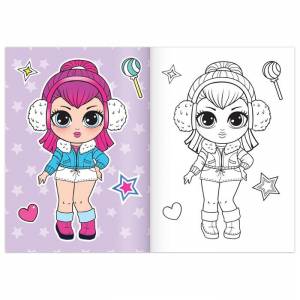 Раскраска «WOW Girls