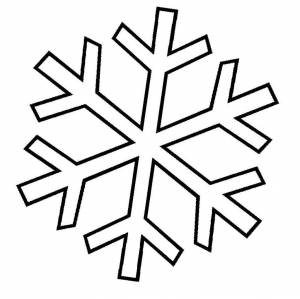 Раскраски Снежинки