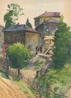 Рисунок Летний пейзаж