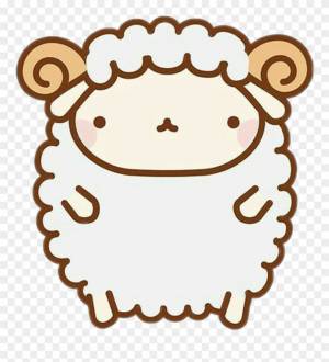 Нарисованный барашек