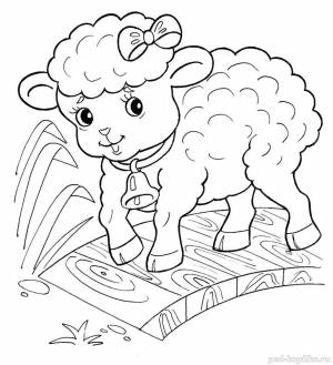 DataLife Engine > Версия для печати > Раскраски животных овечка