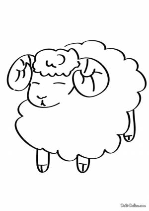 DataLife Engine > Версия для печати > Баран раскраска